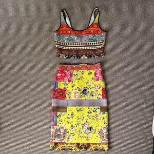 Clover Canyon Multicolor Patterned Dress